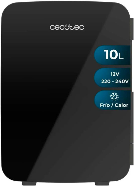 Cecotec Bolero MiniCooling 10L 12V-220V Frigorífico, 10L, 12V, preta, esfria até 7oC e aquece até 65oC, Cecotec Mini Frigorífico